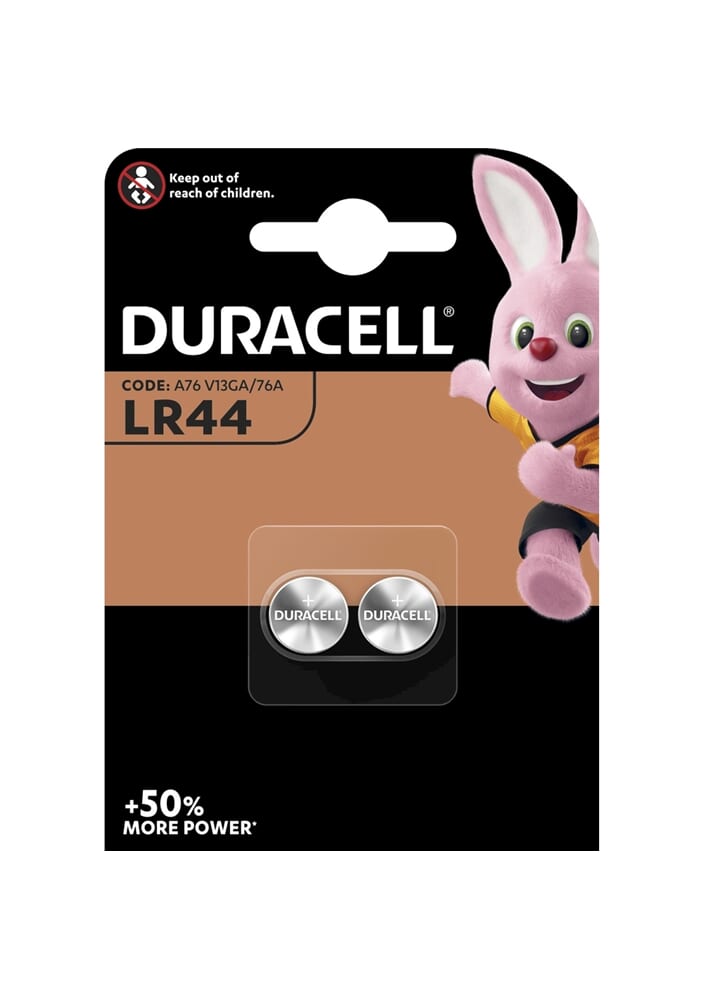 Duracell batterij LR44 1.5V krt (2)