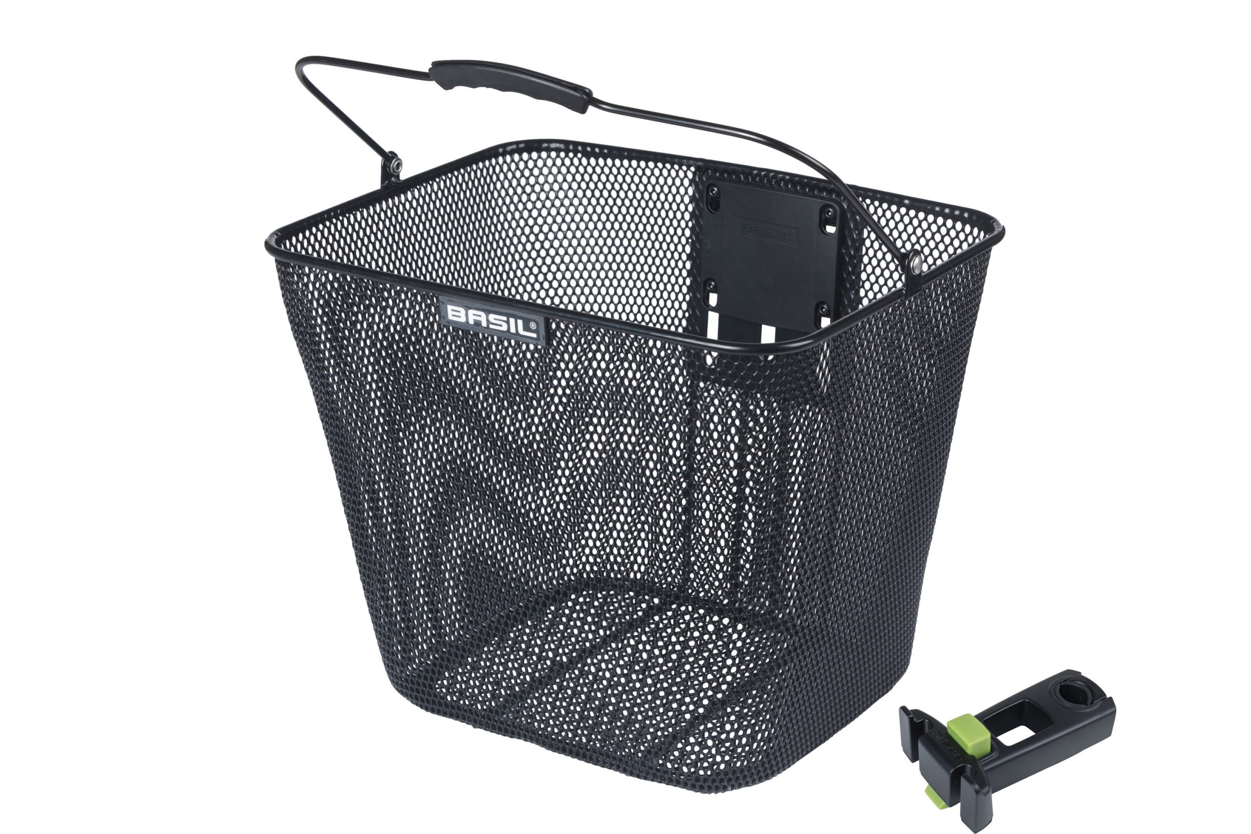 Basil mand Bilbao KF + stuurpenhouder zwart