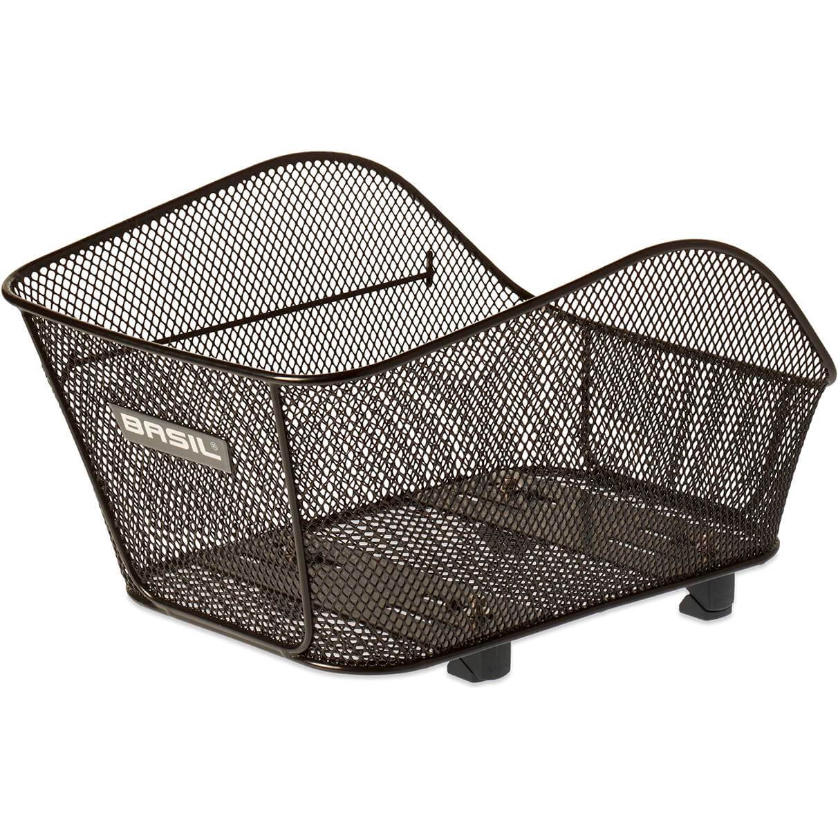 Basil mand Icon S 15L zwart 34x20x22cm