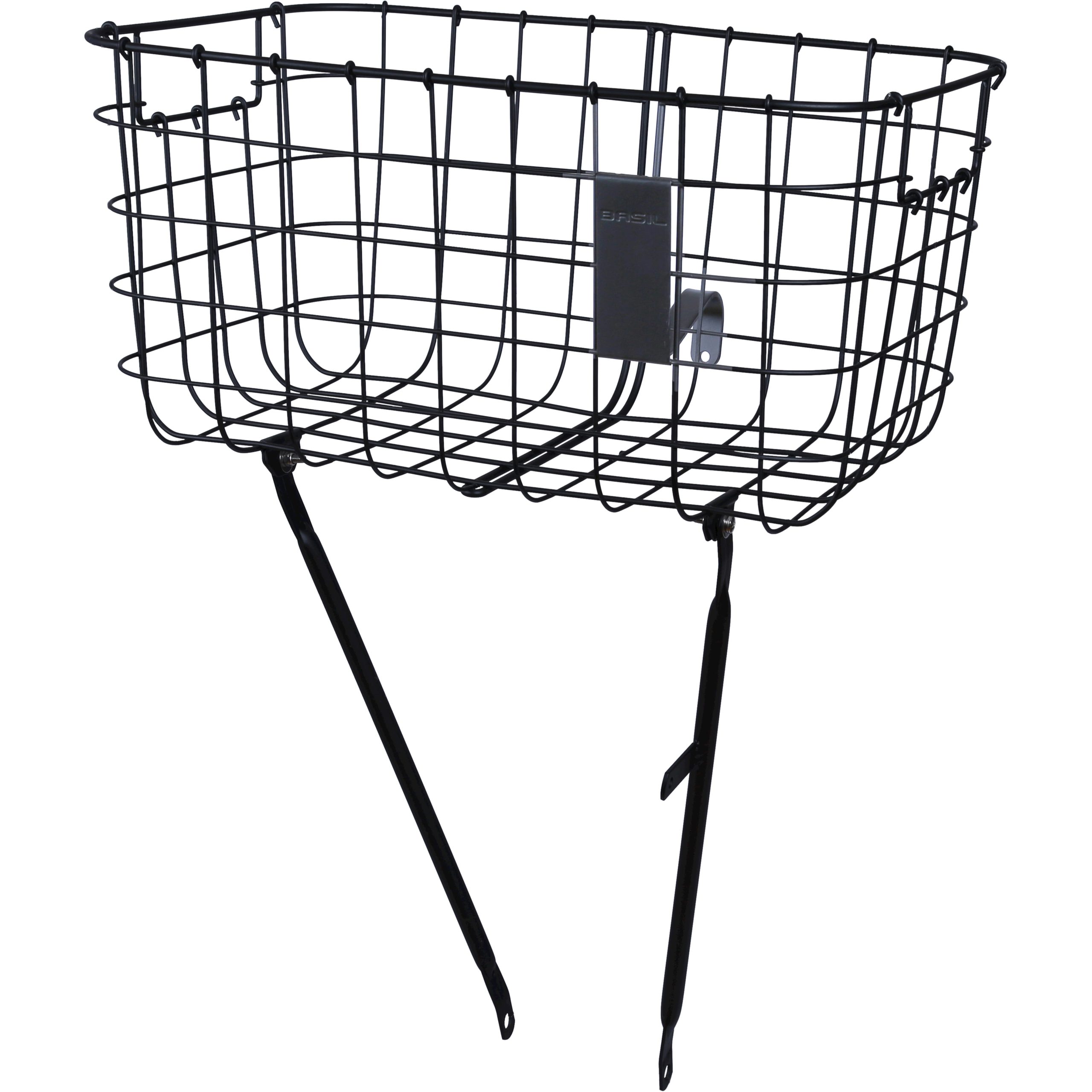 Basil mand Robin 31L matt black 46x31x22cm