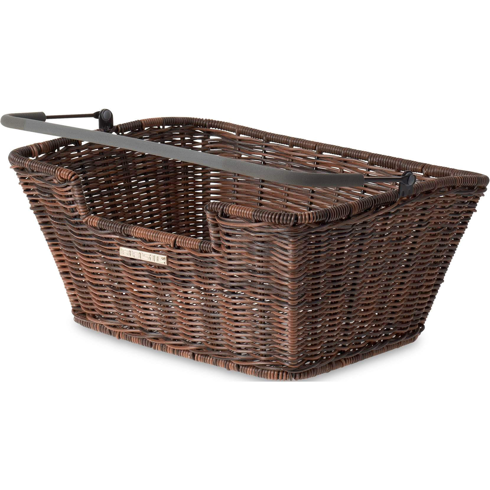 Basil mand Capri flex 22L rattan brown 40x31x18cm.