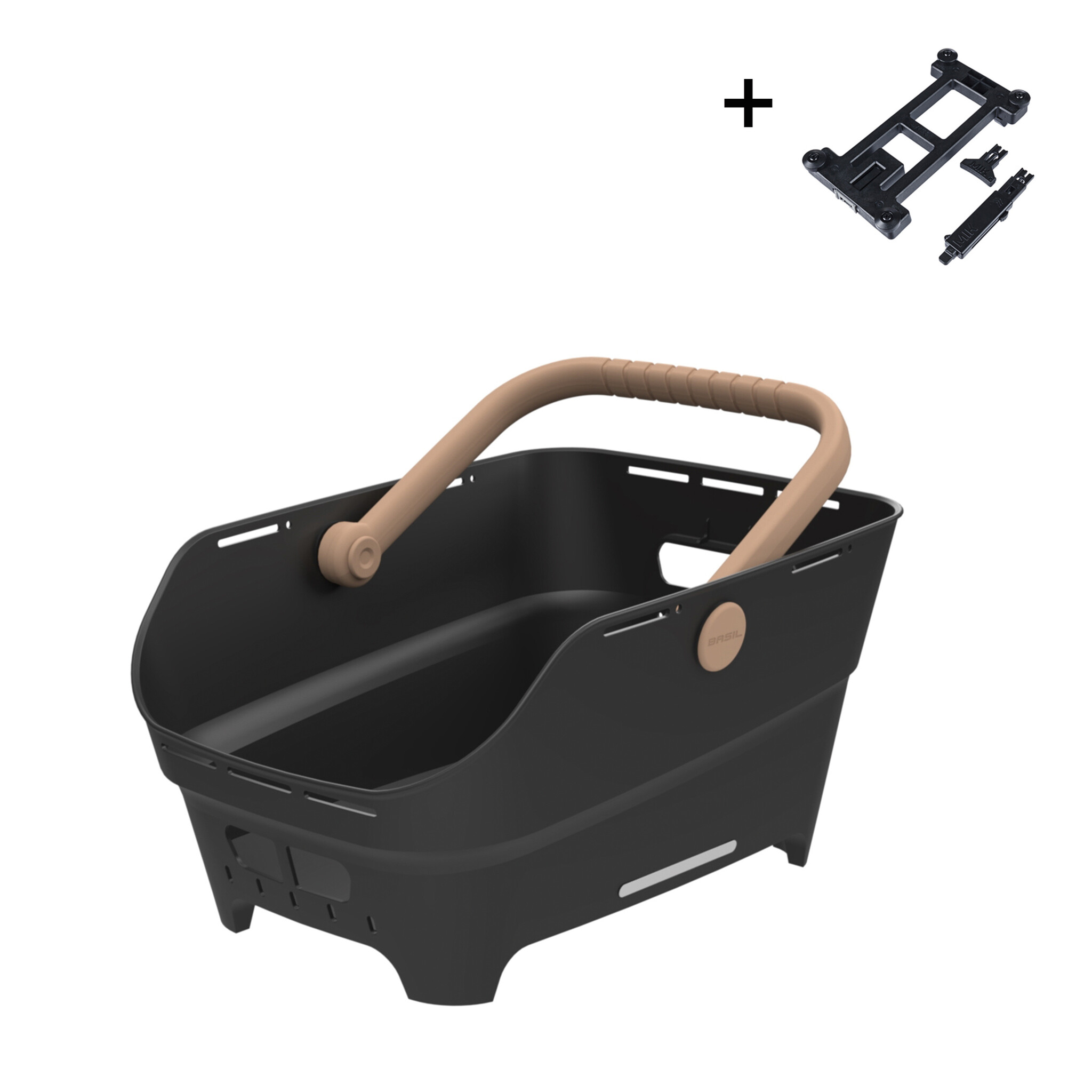 Basil mand Cento Neo MIK zwart