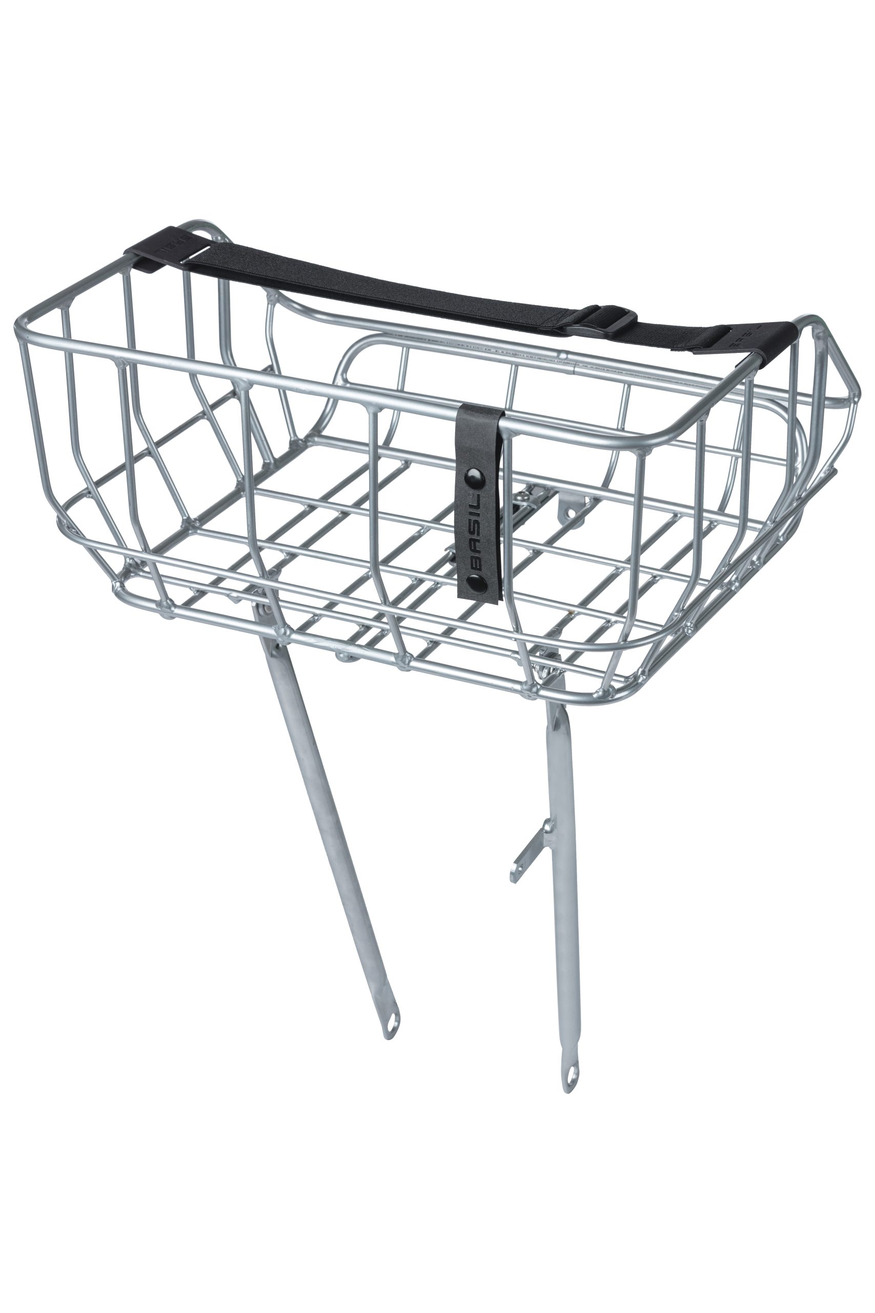 Basil mand Portland voorop 25L chroom 36x43x22cm