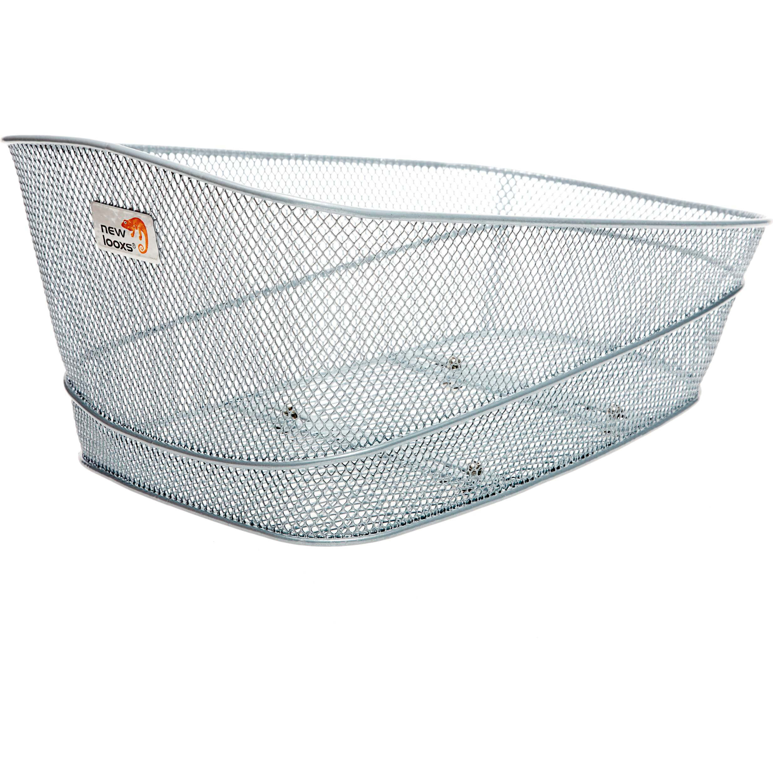 New Looxs mand Stresa staal 22L zilver 42x33x20cm