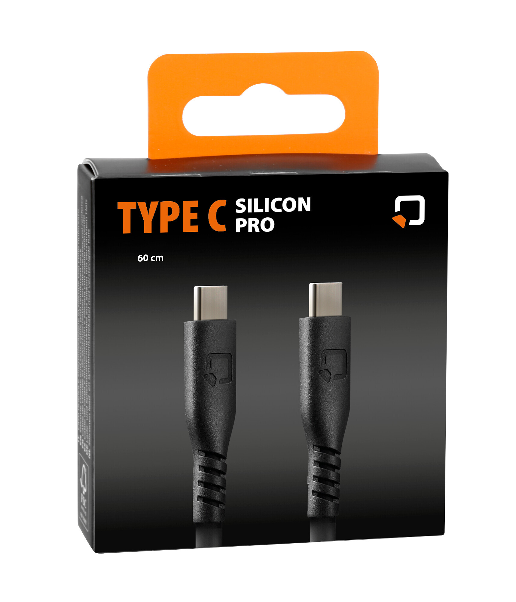 Optiline Siliconen kabel Usb Type C > Usb Type C - 60 cm