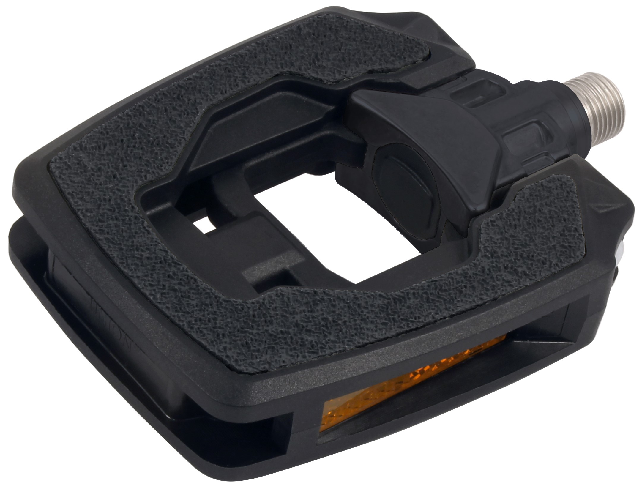 Union vouwpedalen SP-157 sandblock AM zwart