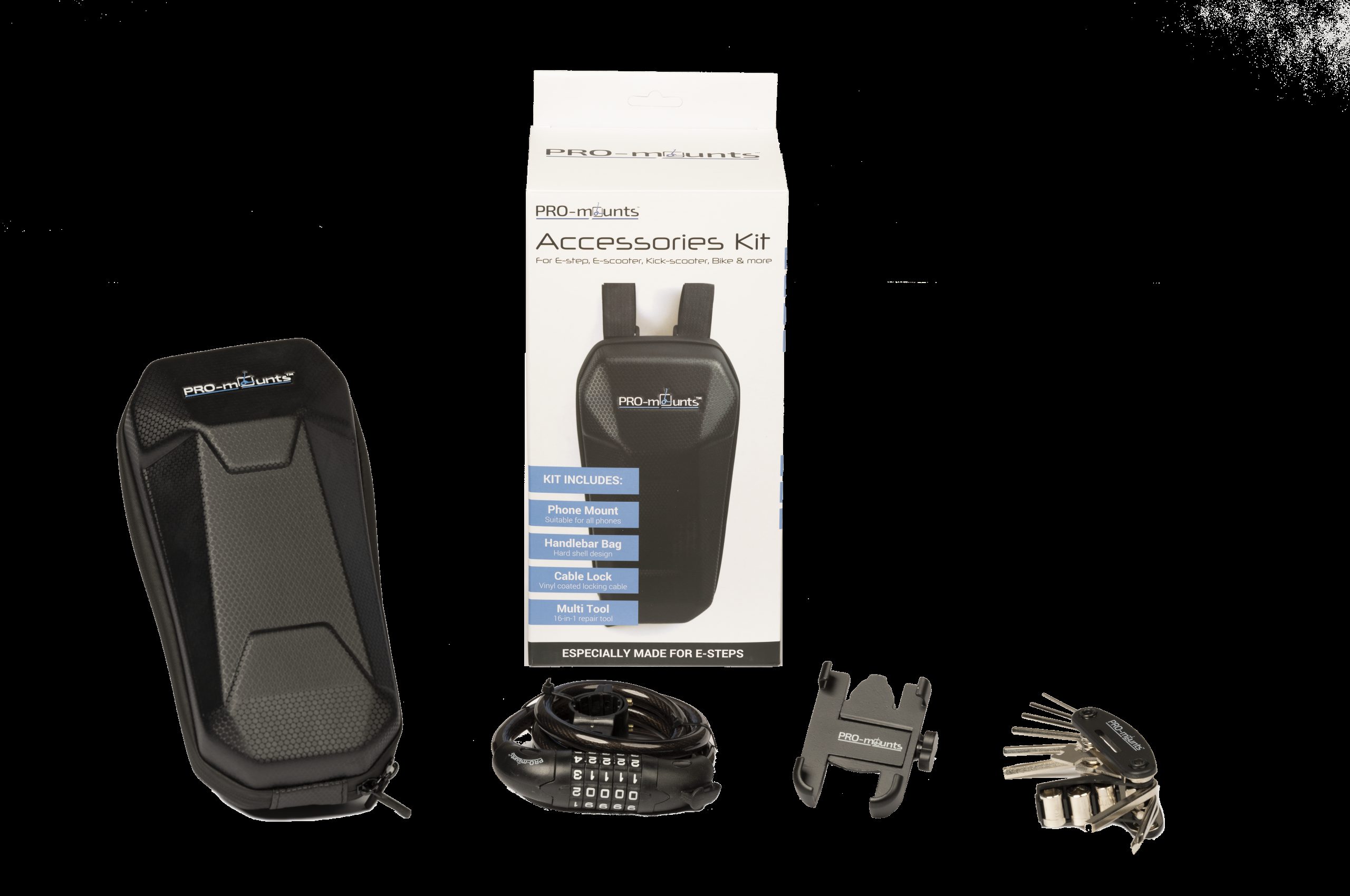 PRO-mounts e-step accessoires kit