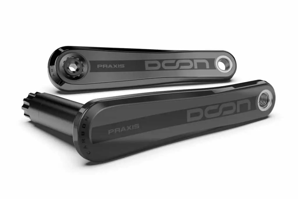 Praxis crankstel Doon carbon M30-Thru 170mm (armset)