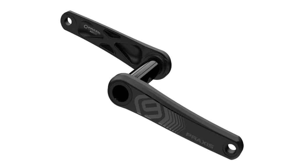 Praxis crankstel DH9-73 M30 DM 170mm (armset)