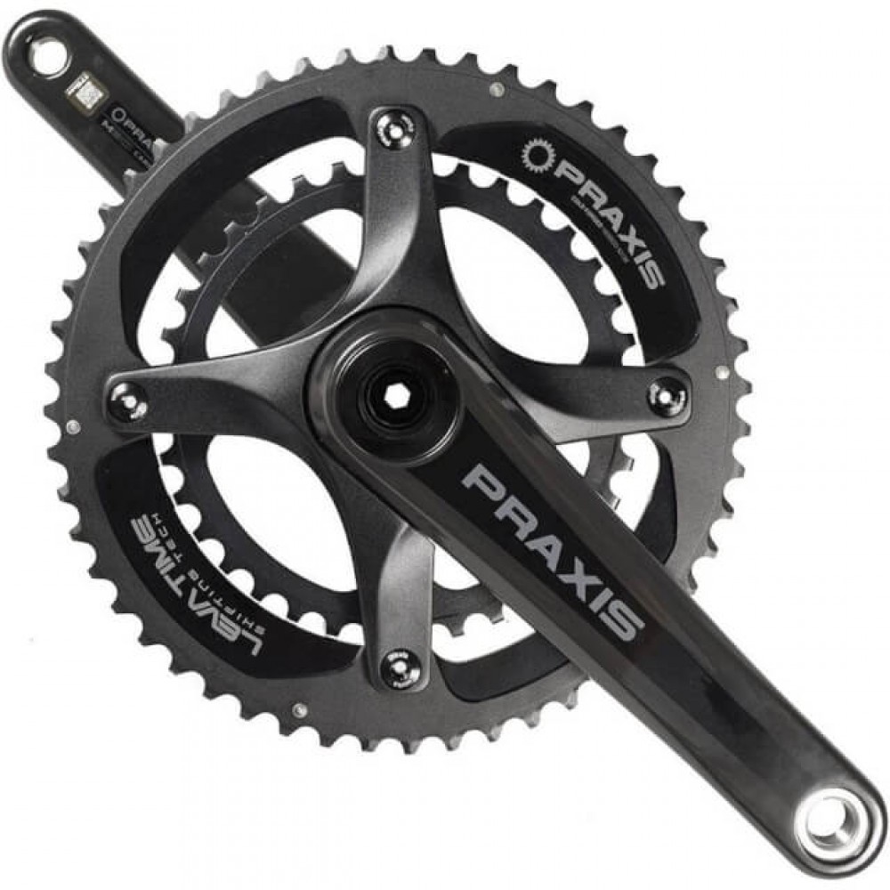 Praxis crankstel Zayante carbon M30 170 52/36T