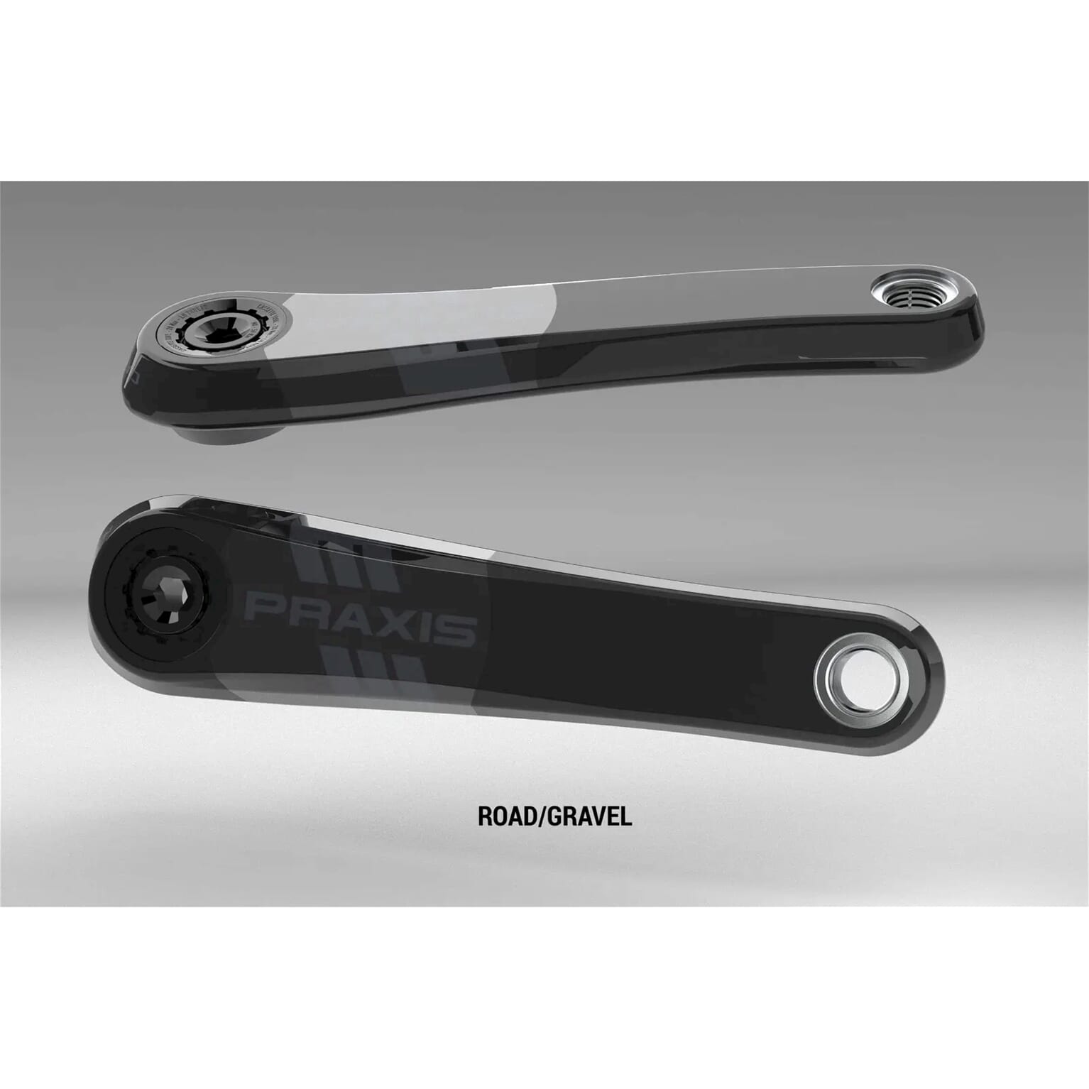 Praxis crankstel E-race carbon Etor spline 172.5mm Fazua R6