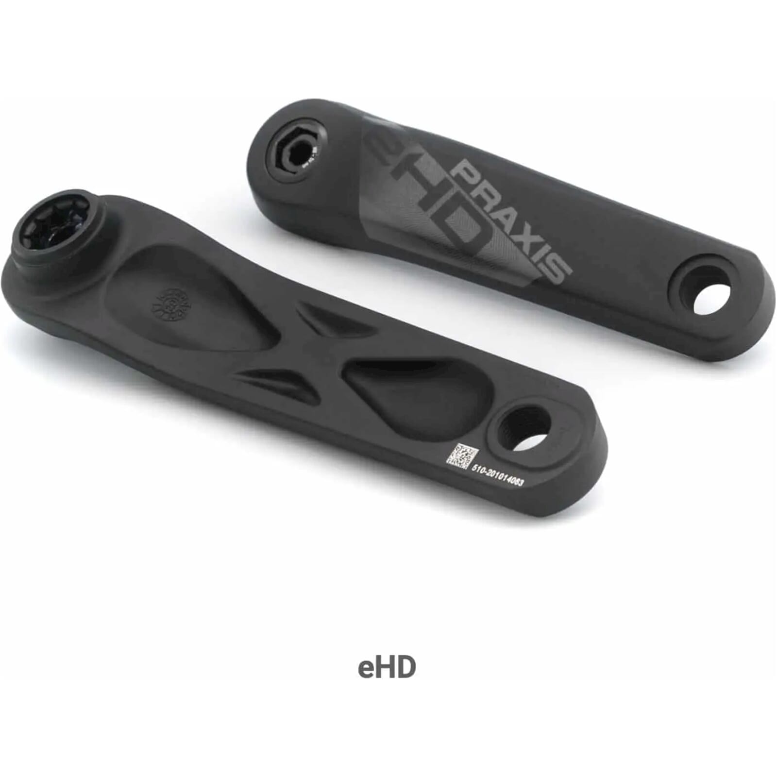 Praxis crankstel E-bike type 1 aluminium HD Isis 160mm