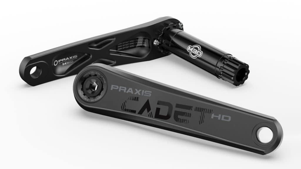 Praxis crankstel G2 Cadet HD2 M30 DM 170mm (armset)