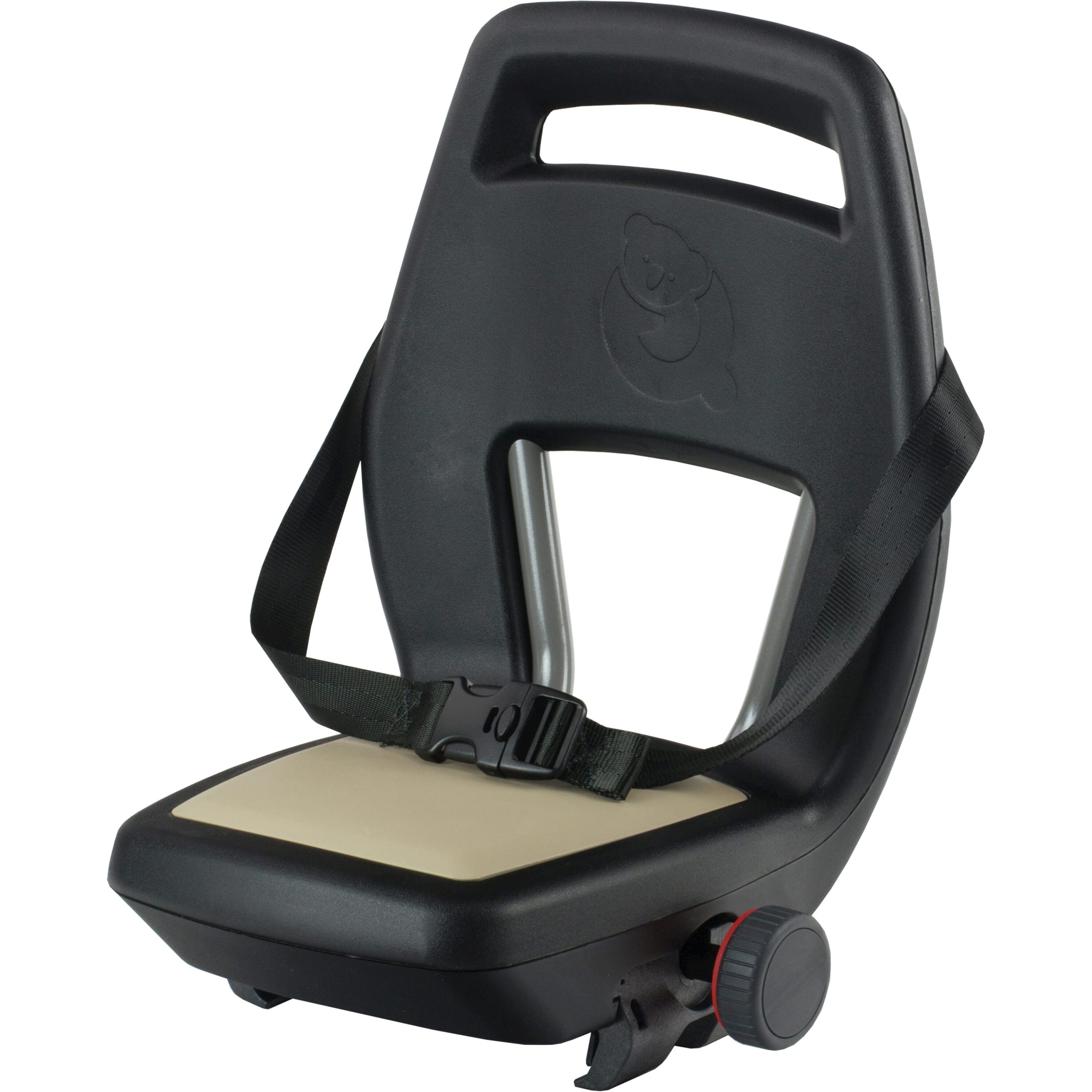 Qibbel achterzitje Junior 6+ drager bev. zwart/khaki