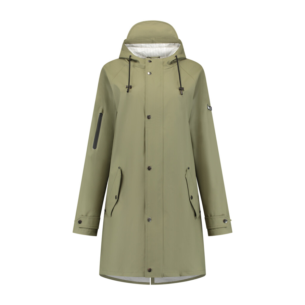 Mirage Rainfall trenchcoat soft touch L olive-green