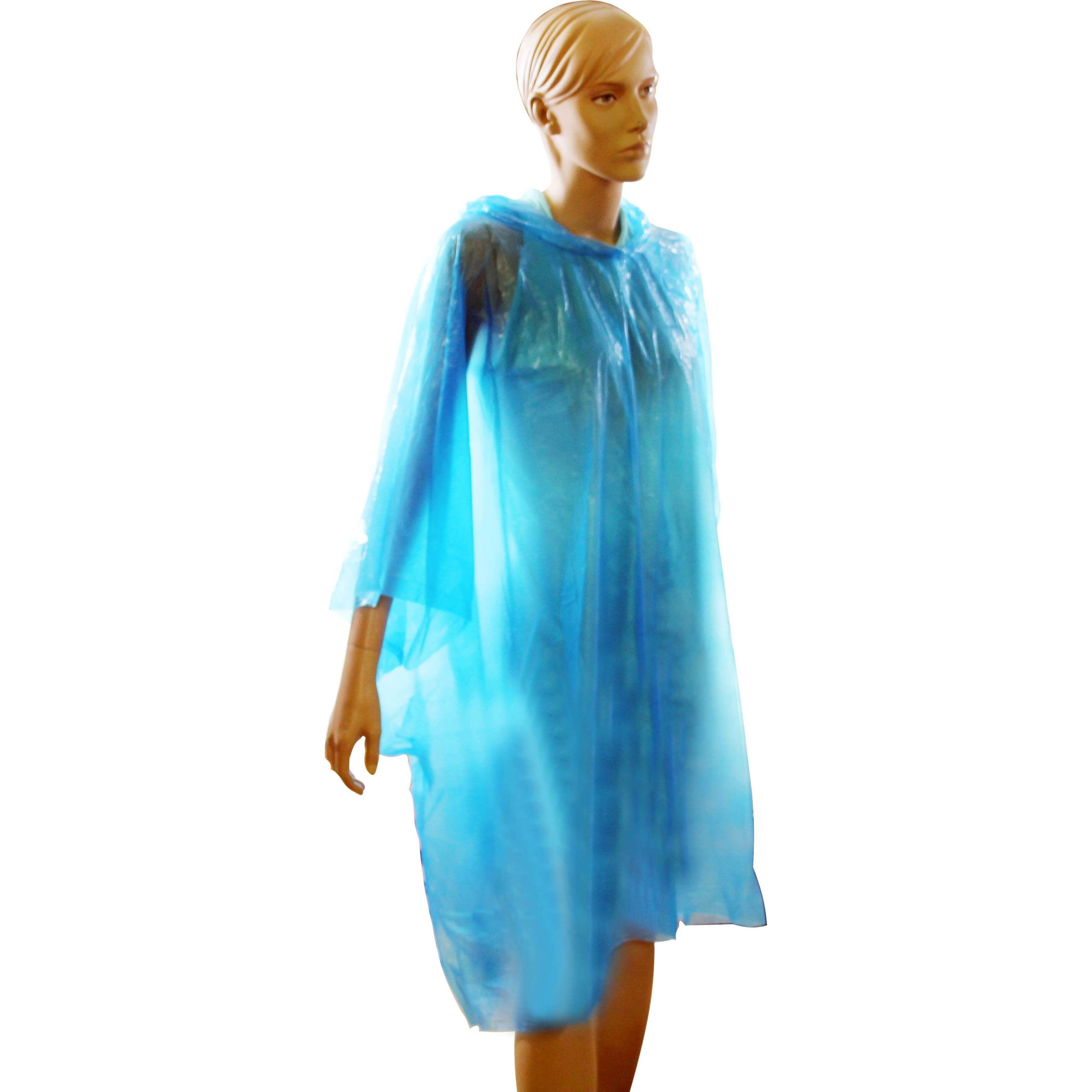 Mirage Poncho plastic blauw