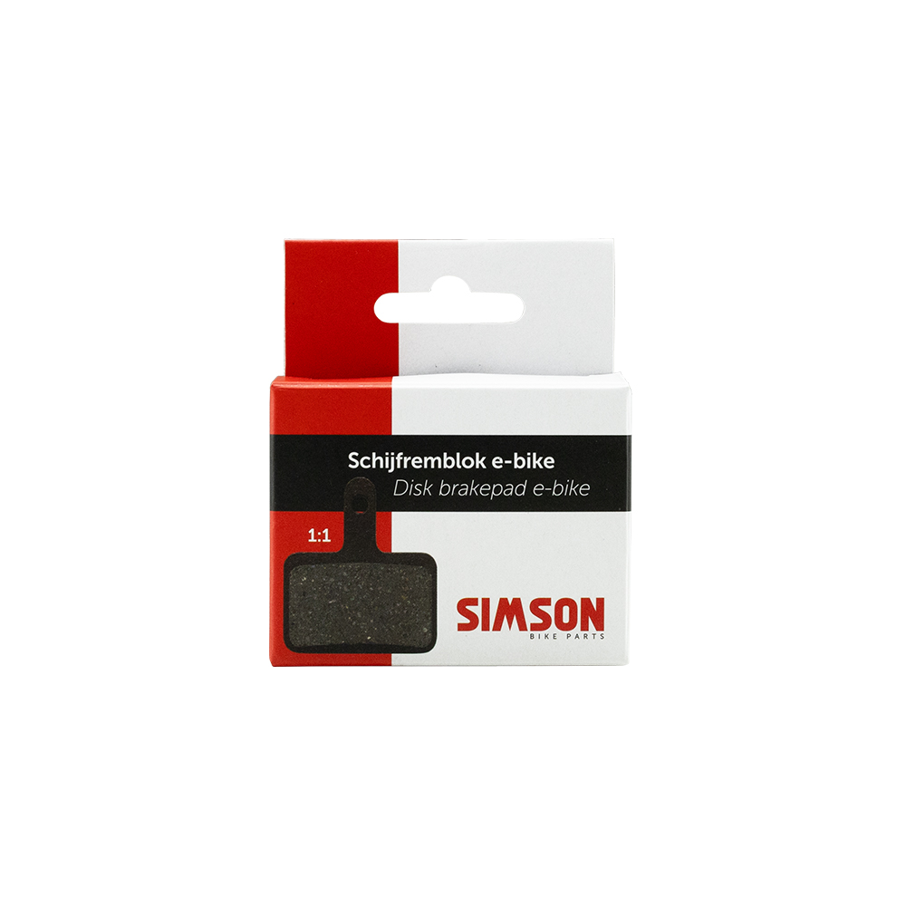 Simson schijfremblok E-bike Shimano/Tektro