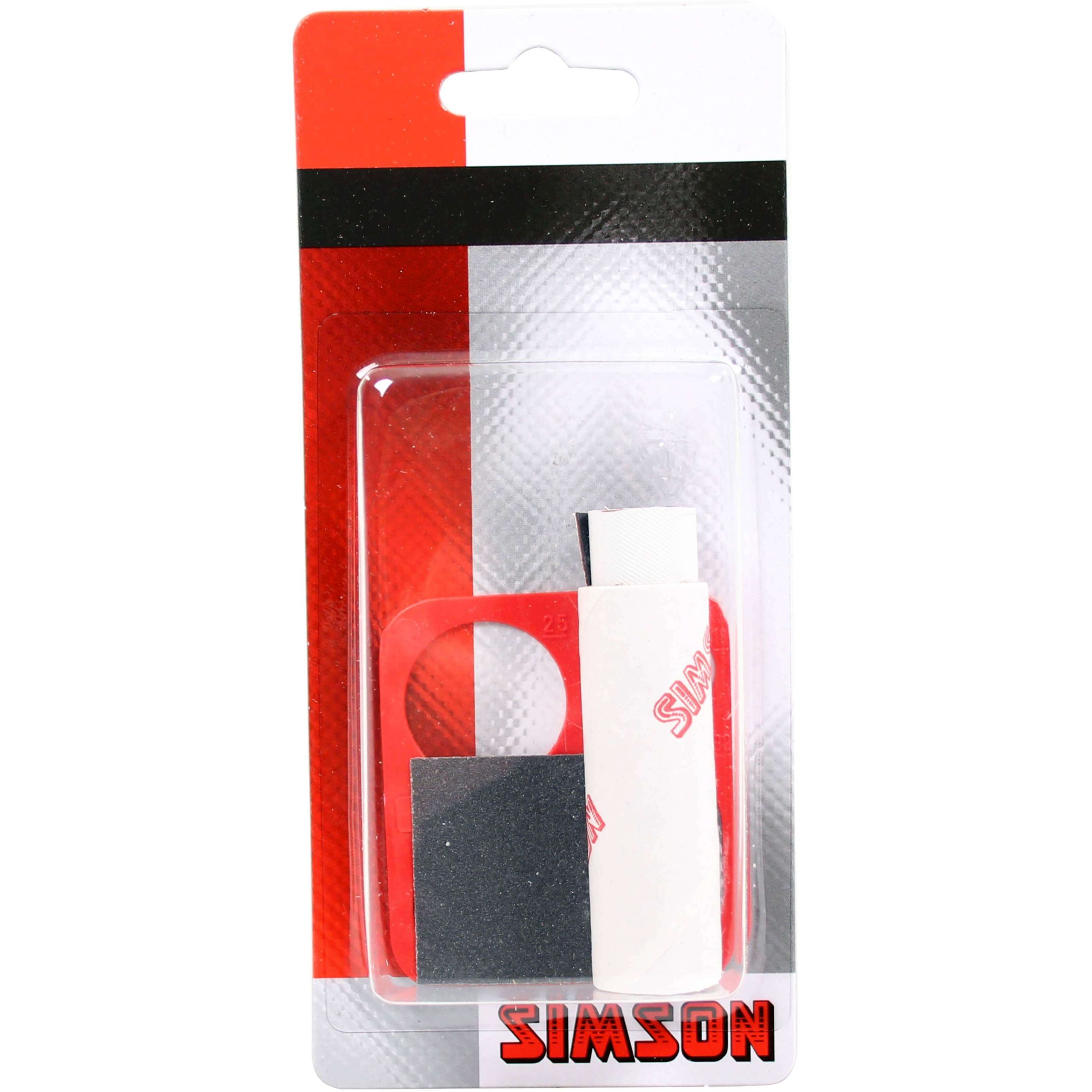 Simson band reparatierol 7x20cm met sjabloon