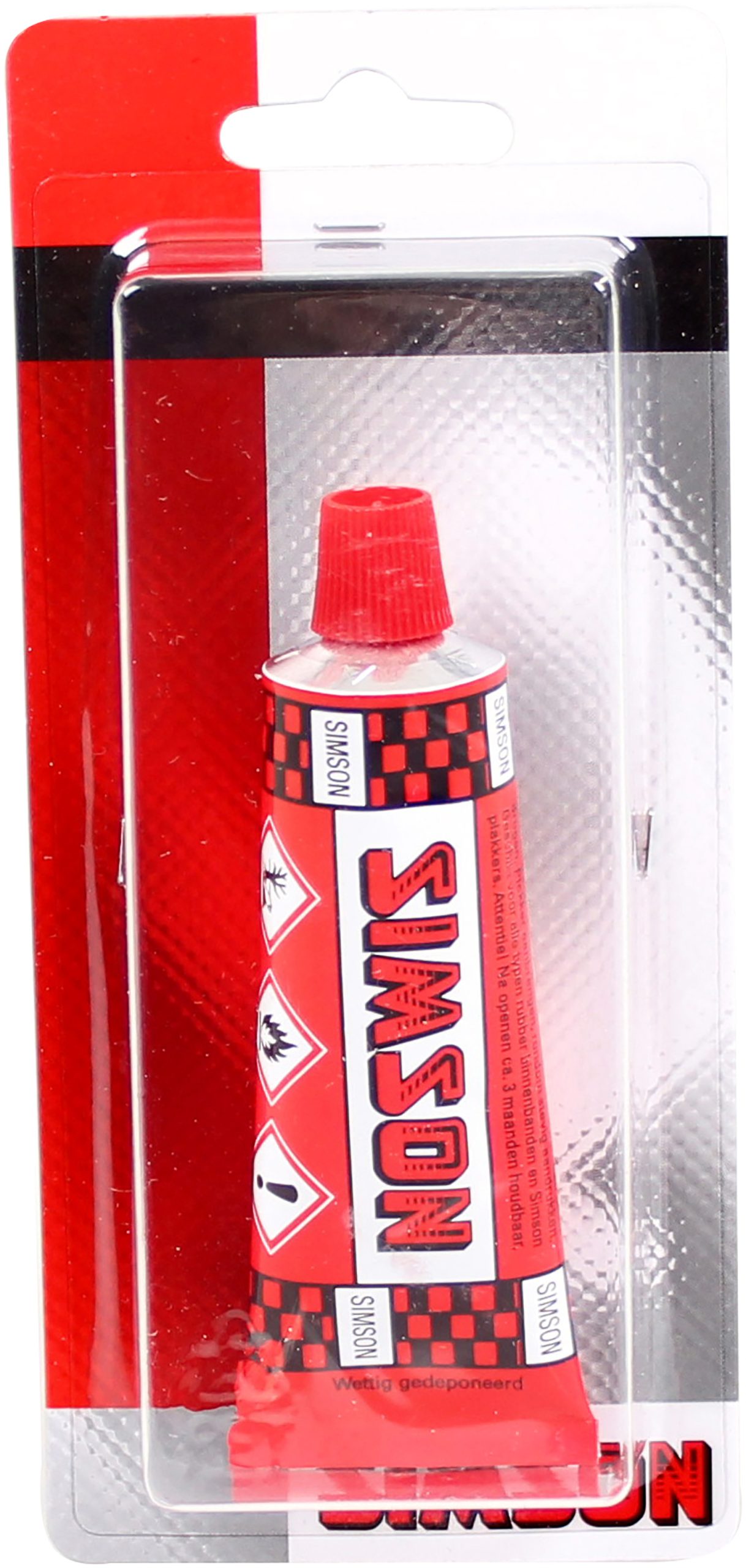 Simson solutie 30ml op kaart