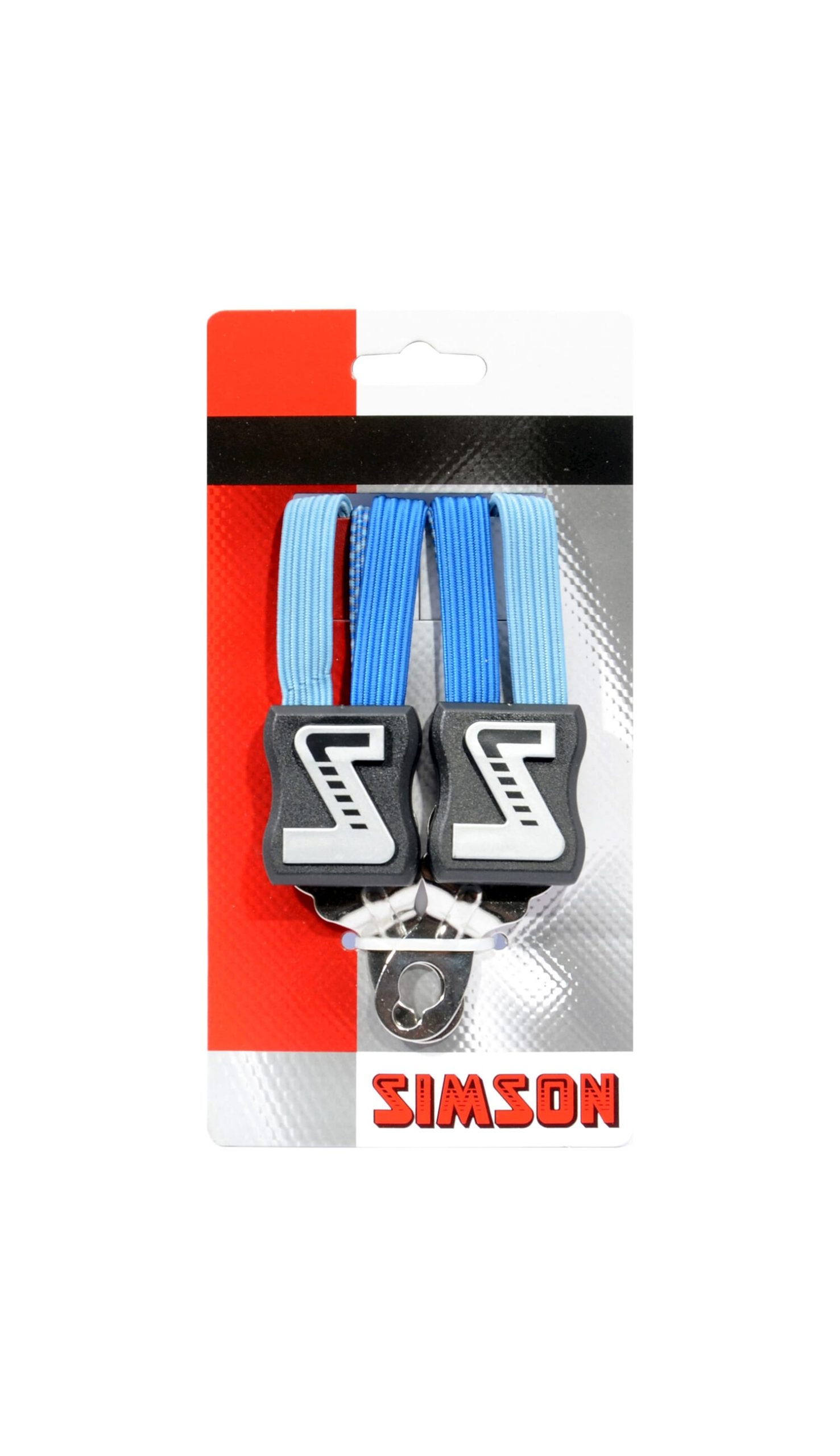 Simson snelbinder kort kobalt blauw