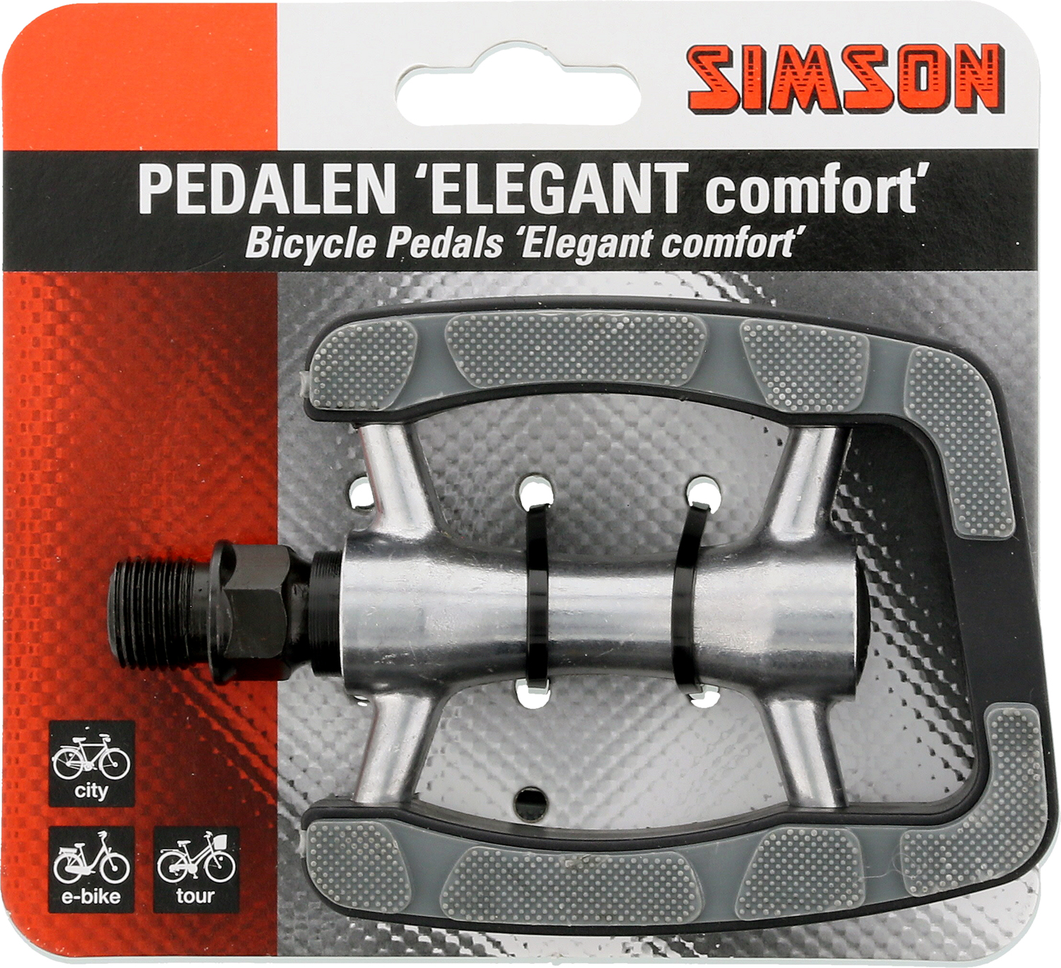 Simson pedalen Elegant comfort