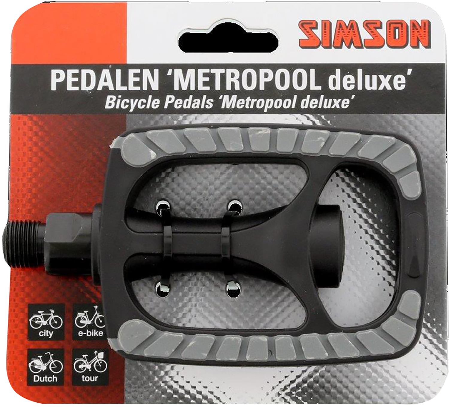 Simson pedalen Metropool deLuxe