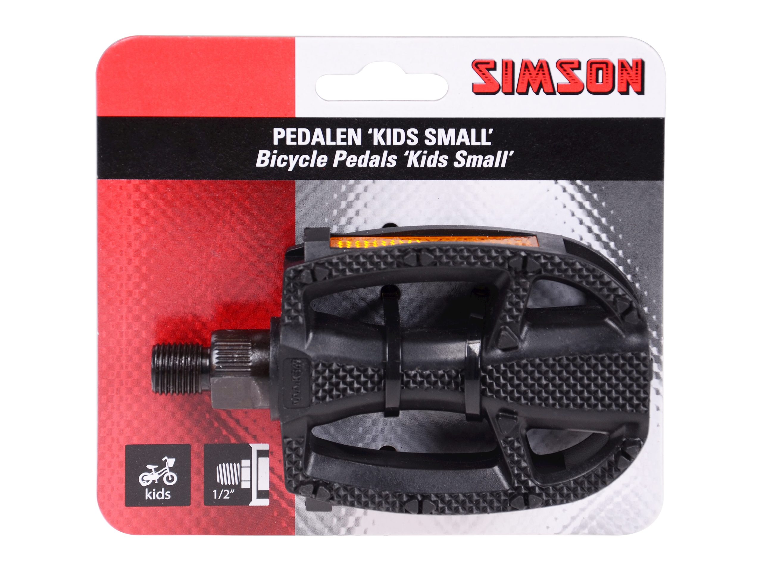 Simson pedalen Kids small dunne draad 1/2