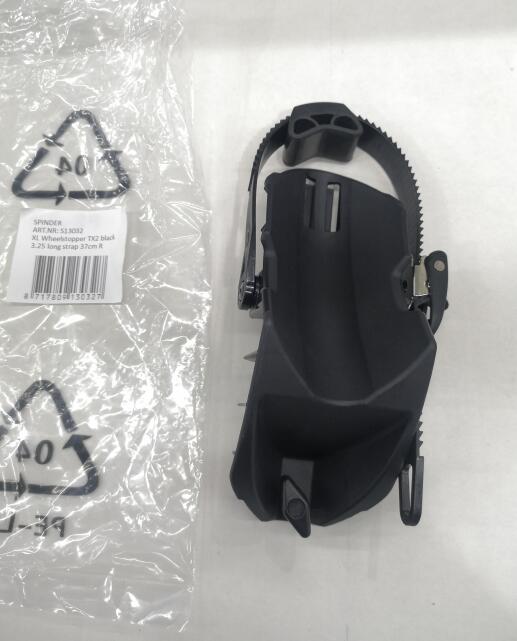 Spinder wielstopper met spanband rechts TX2