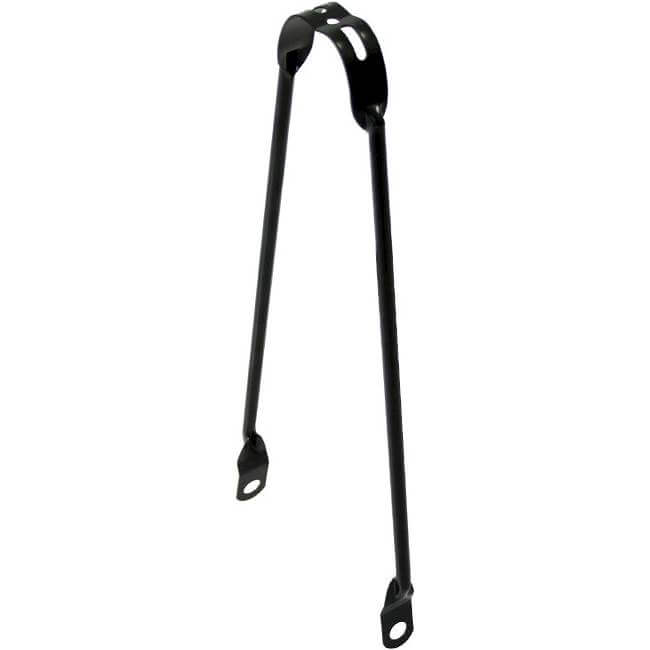 spatbordstang 26 mat zwart