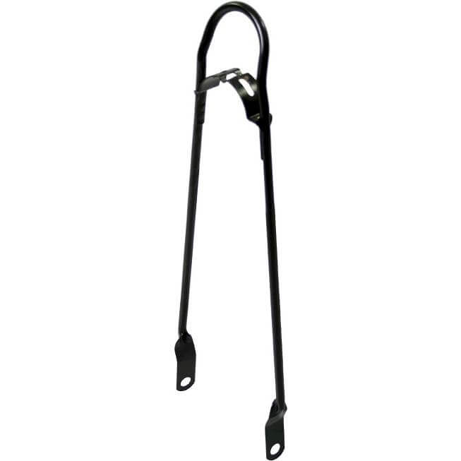 spatbordstang achter bumper 26 mat zwart