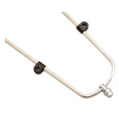 Mirage spatbord draadstang set RVS pad 55mm universeel