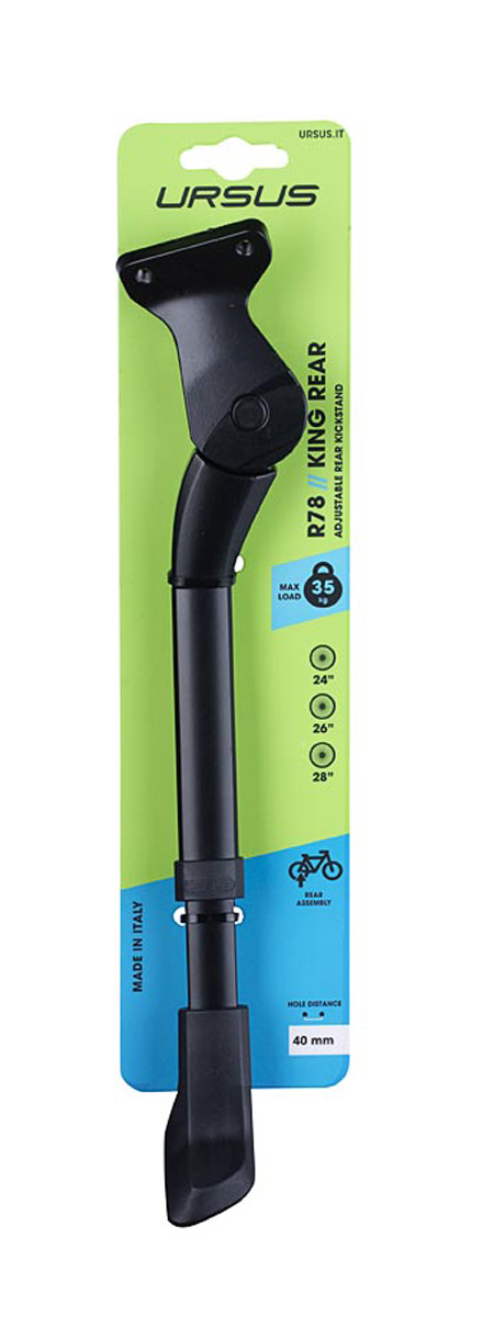 Ursus standaard achtervork R78 King Evo R40 zwart