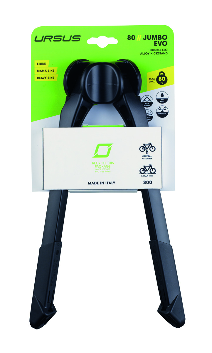 Ursus middenstandaard 80 Jumbo Evo 300mm zwart