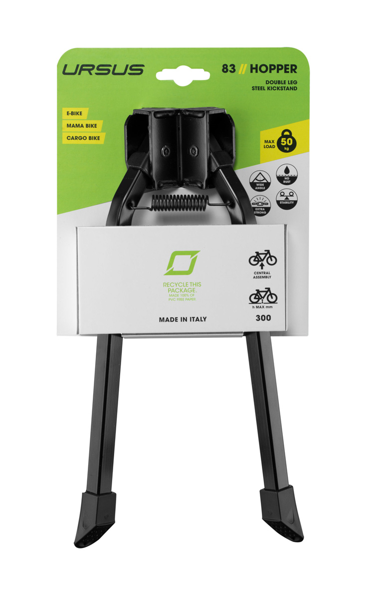 Ursus middenstandaard 83 Hopper 300mm zwart