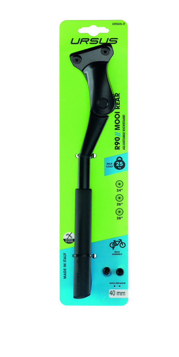 Ursus standaard R90 Mooi achtervork 40mm zwart