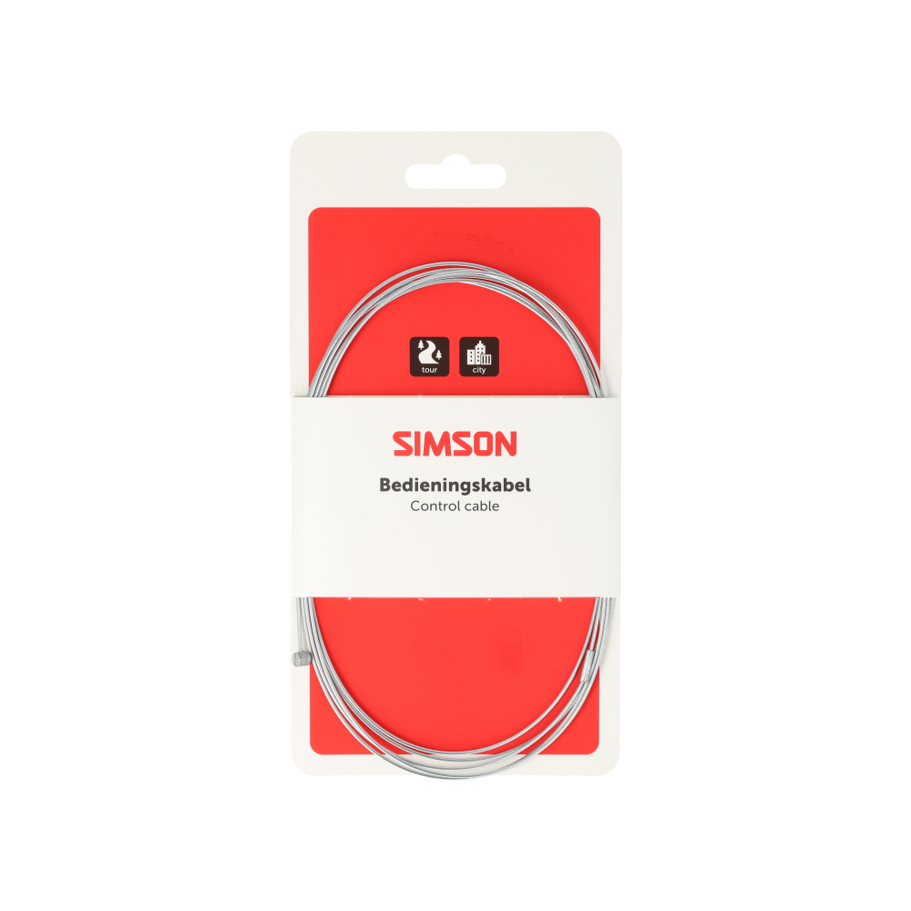 Simson schakel binnenkabel SA 2 nippels