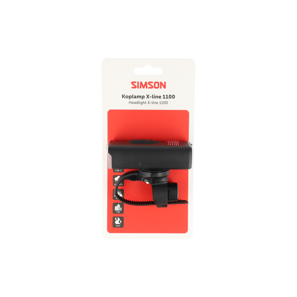 Simson koplamp Aurora X-line 1100