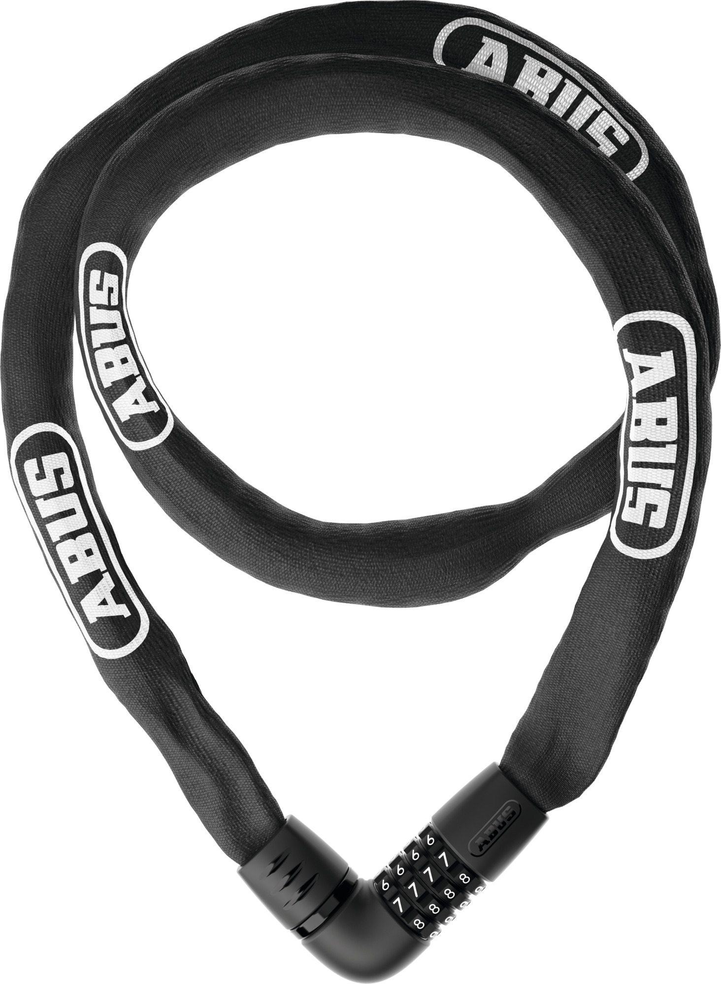 Abus kettingslot code Tresor 6807C/140 black