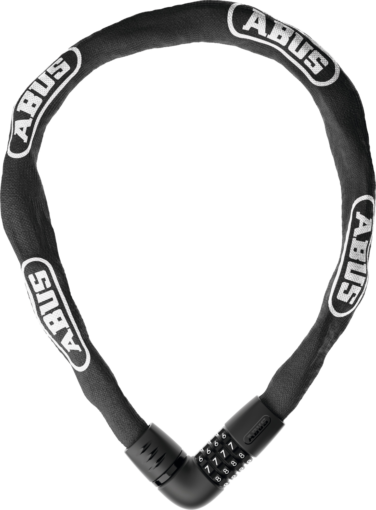 Abus kettingslot code Tresor 6807C/110 black