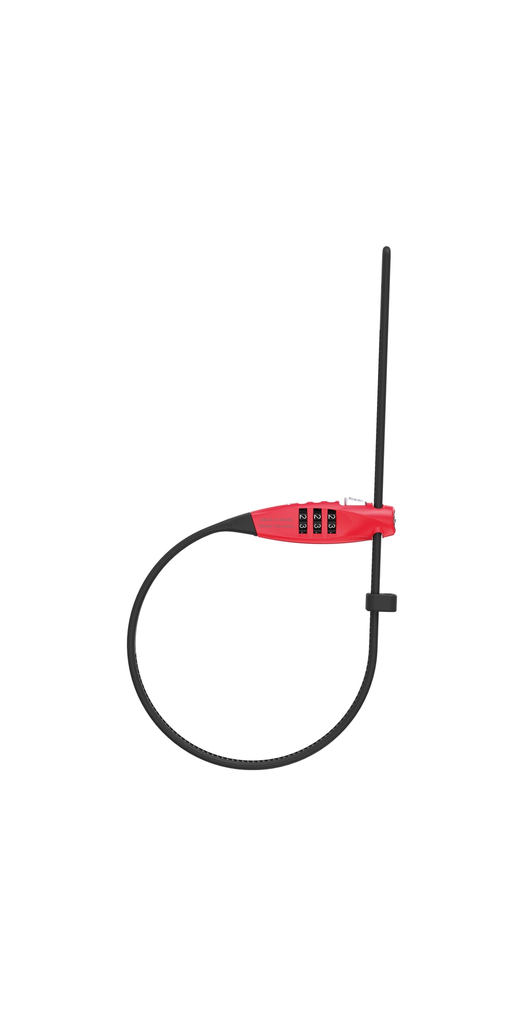 Abus kabelslot code Combiflex TravelGuard red