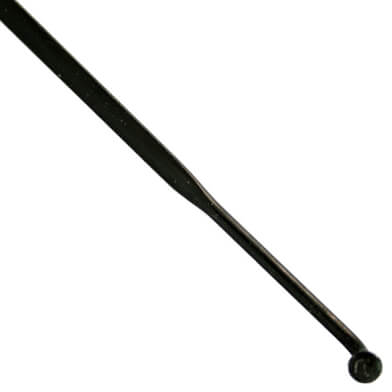 Sapim spaak CX-Ray 14-252 RVS z/nippel zw (1 stuk)