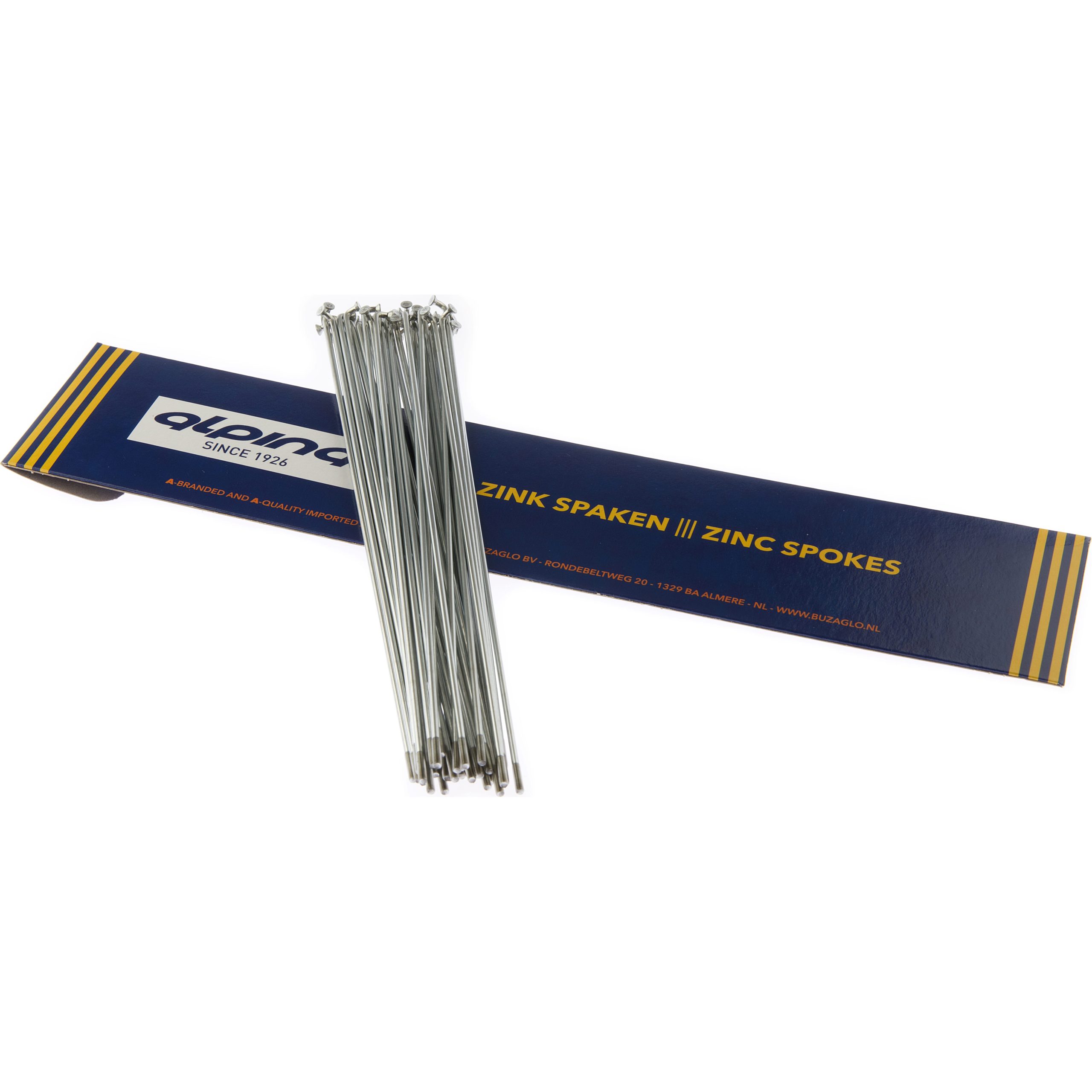 Alp spaak 13-292mm zink zilver (36 stuks)