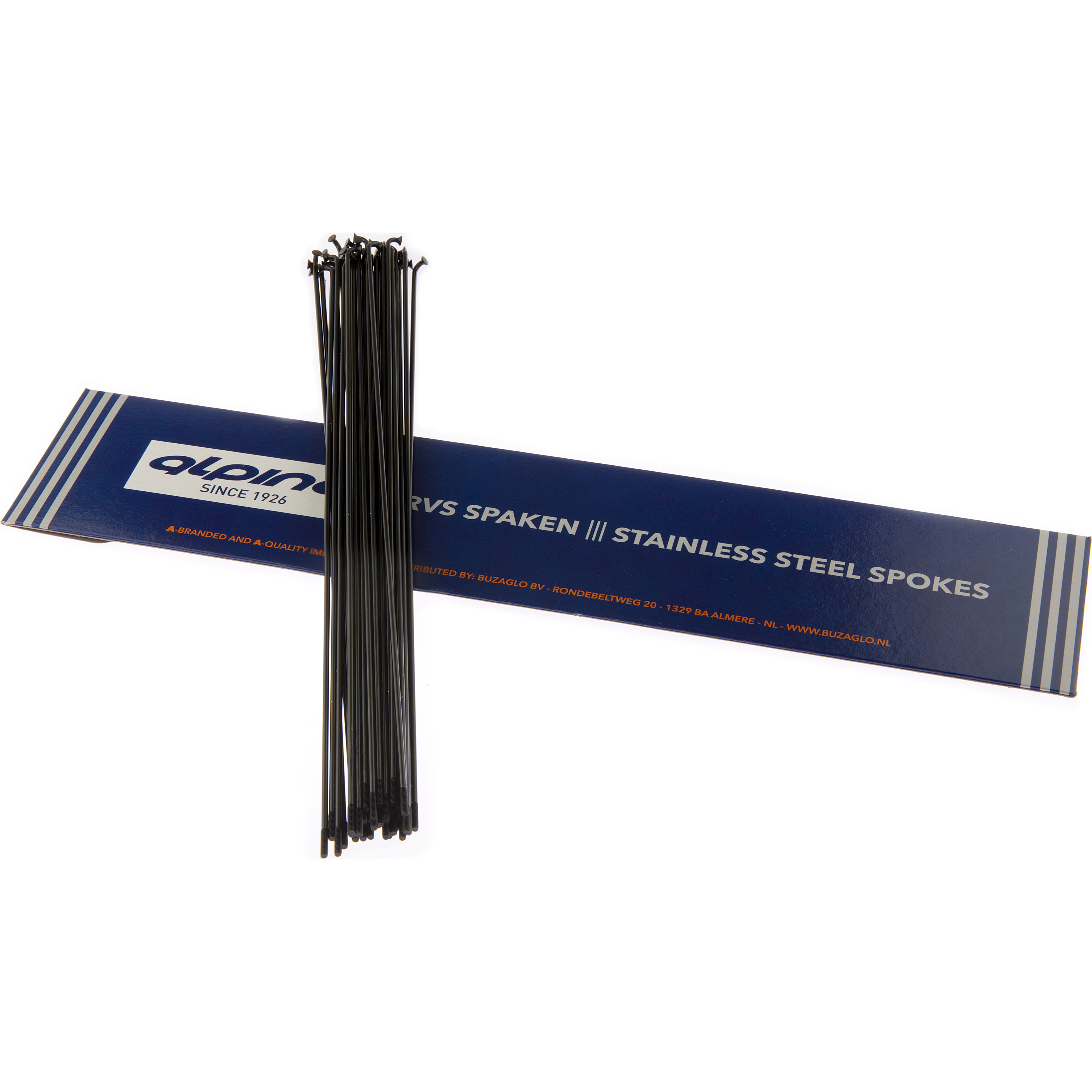 Alp spaak LDR 14-286mm RVS zwart (36 stuks)