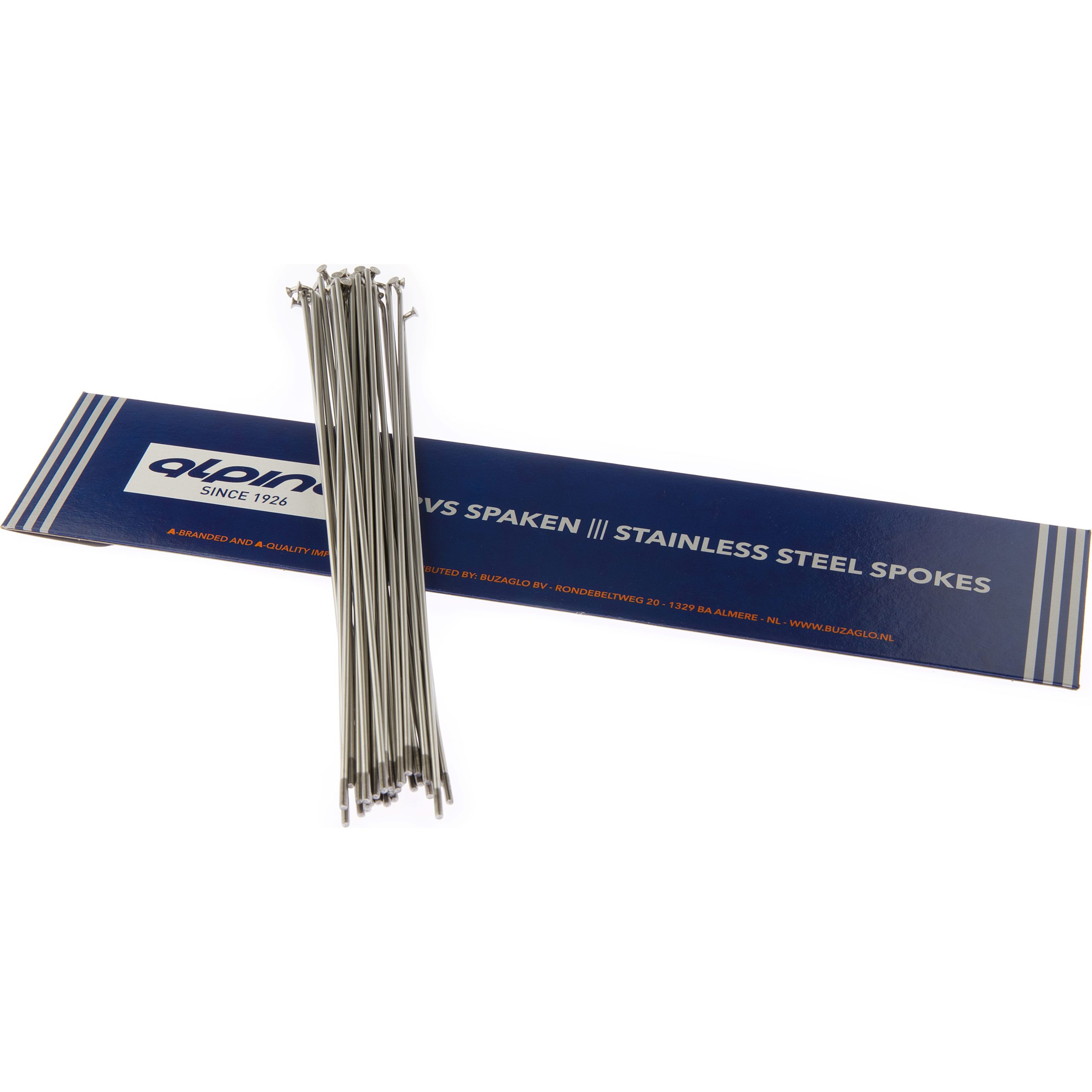 Alp spaak LDR 13-276mm RVS zilver (36 stuks)