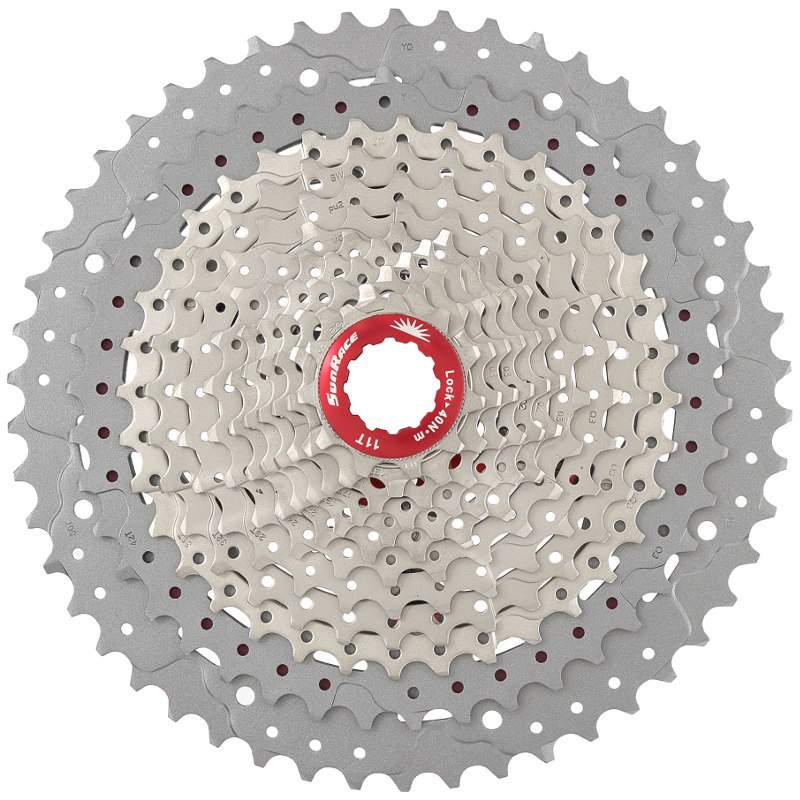 Sunrace cassette 12v 11/50 metallic
