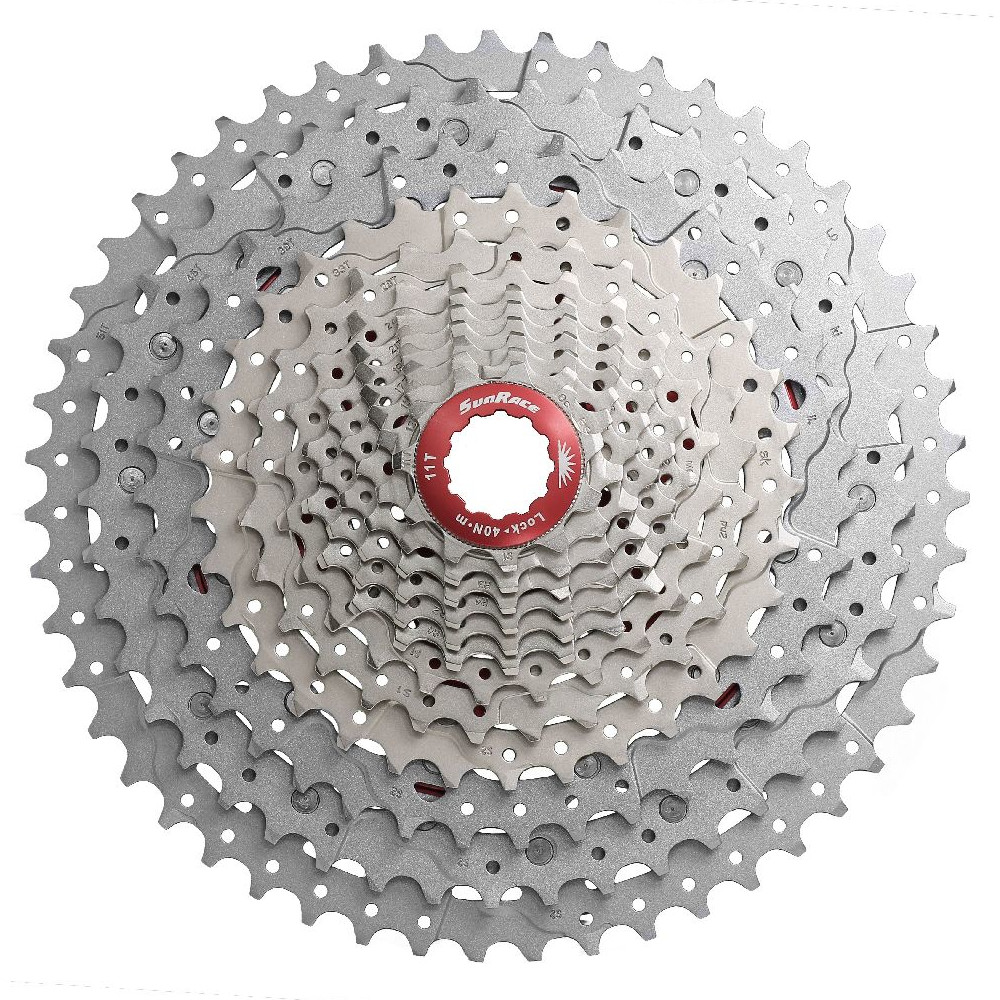 Sunrace cassette 12v 11/51 metallic