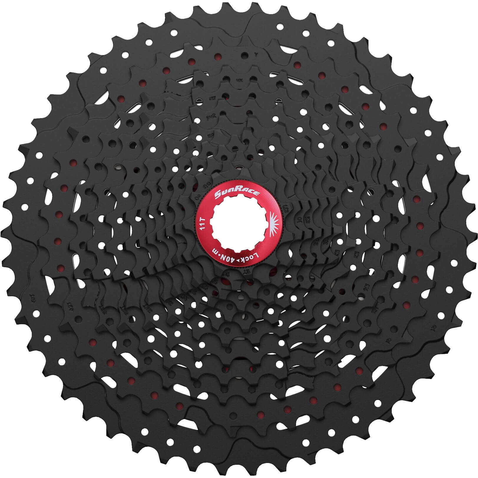 Sunrace cassette 12v 11/50 CSMZ90 zwart