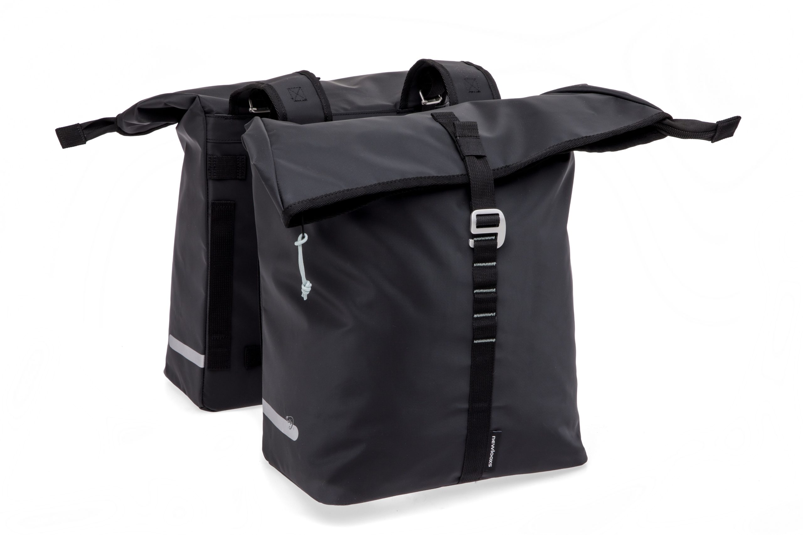 New Looxs fietstas dubbel Cantos black 36L