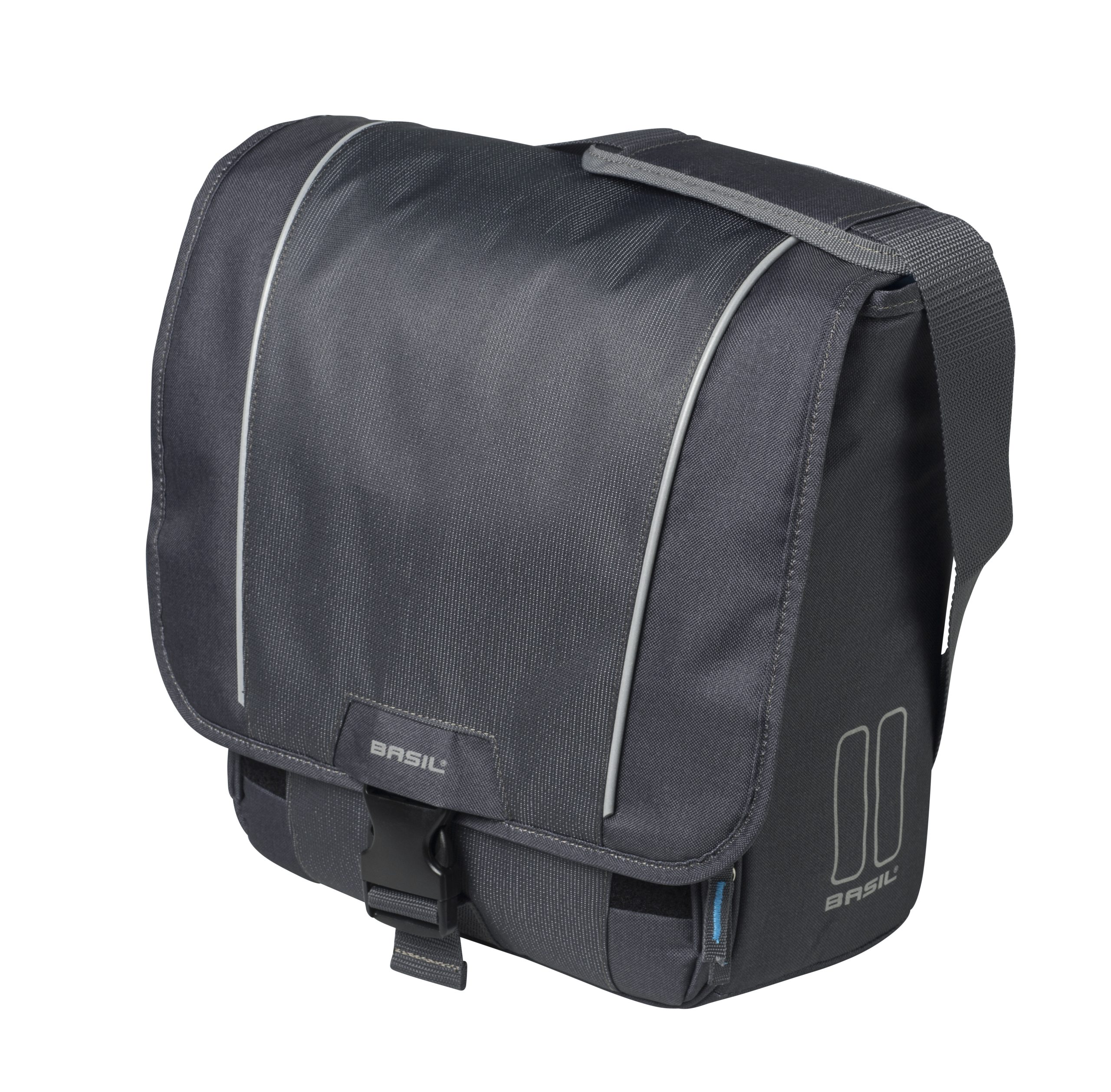 Basil schoudertas Sport Design graphite 18L
