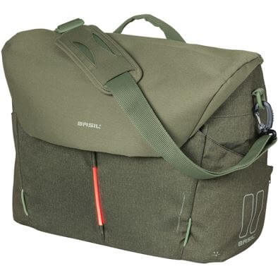 Basil laptoptas B-Safe Commuter Nordlicht olive groen 17L